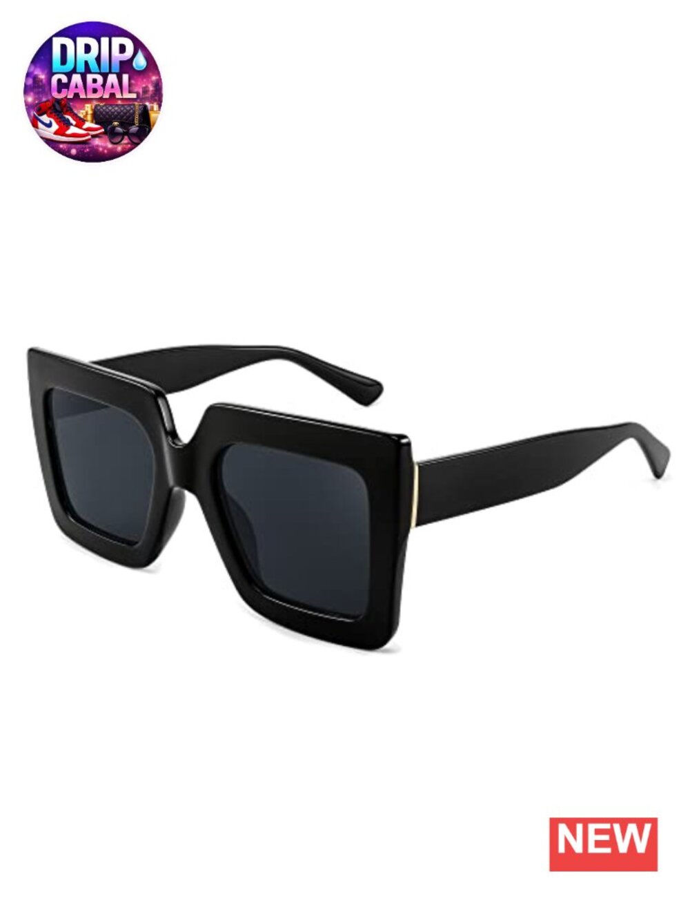 Oversized Square Sunglasses Women UV400 Protection Fashion Shades